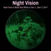 Night vision working