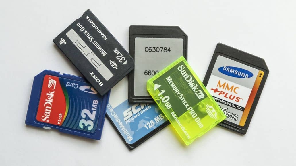 Different SD cards for dash camera