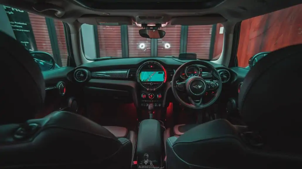 interior facing car camera