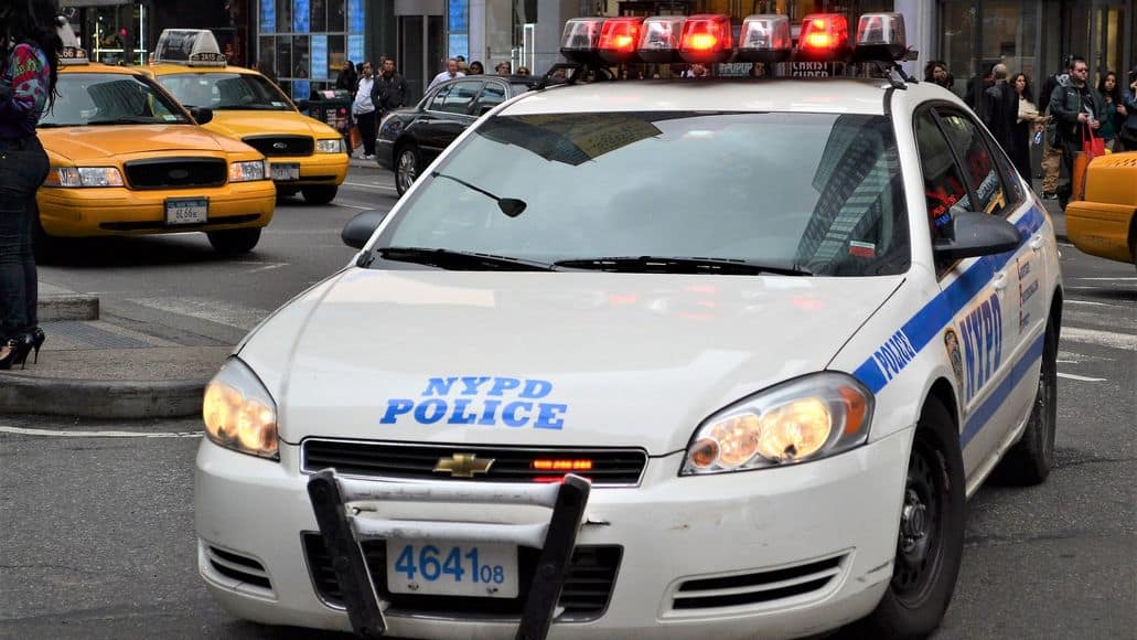 new york police car