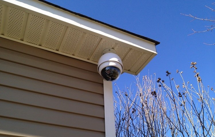 ptz camera on house