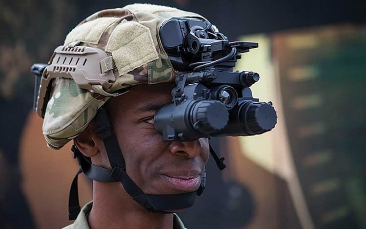 military night vision equipment